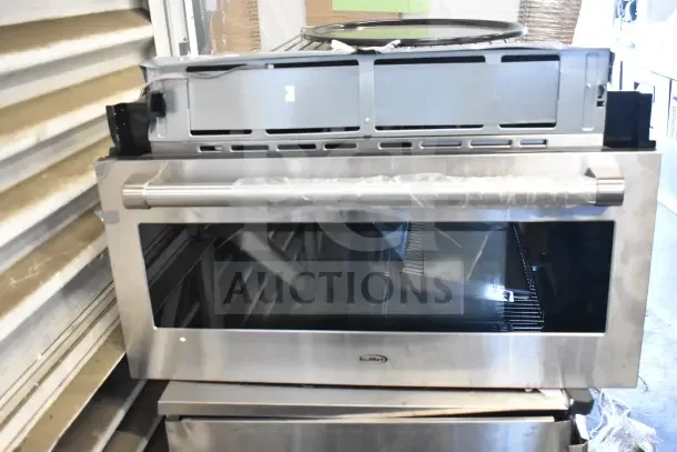 KoolMore KM-CWO30-SS 30" built-in microwave with convection oven and air fryer, 1.6 cu. ft., 2026 model, new condition.