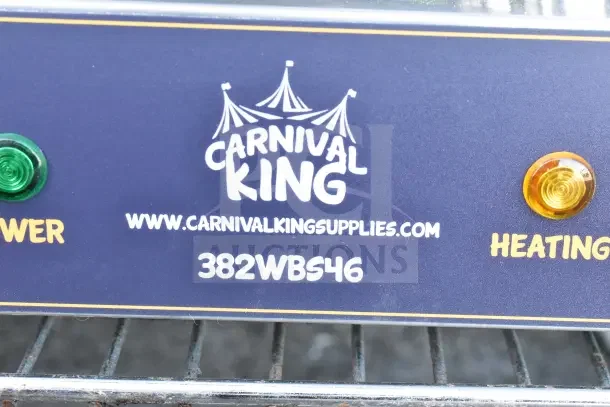 Carnival King 382WBS46 Brussels Style Waffle Maker, scratch and dent, timer feature, 120V, 1 phase, brand new.