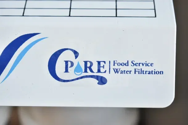 BRAND NEW C Pure Oceanloch+ L3 Triple Water Filtration System. Logo visible on housing. 1 Micron, 5 GPM, slight scratches.