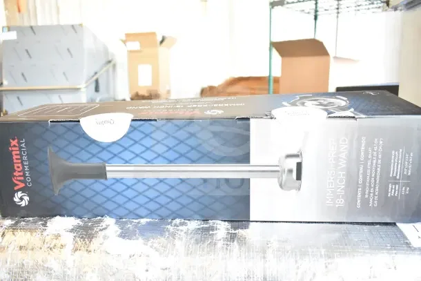 Brand new Vitamix 075072-ABAP 18" immersion blender in box, scratch and dent, variable speed, 120V.