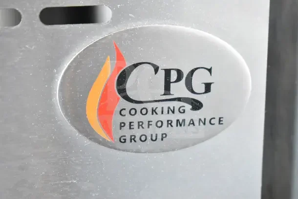 BRAND NEW CPG WOKR16N natural gas wok range with 16" ring, 125,000 BTU. Scratch and dent condition. Logo visible.