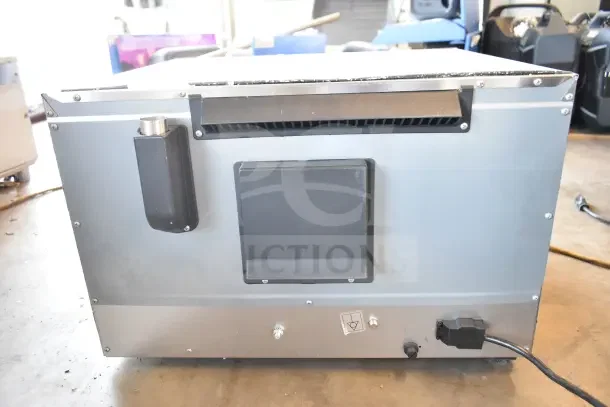 Brand new Cadco Lisa OV-013 convection oven, 3-shelf, half-size, medium-duty. Scratch and dent condition. 120V, 1-phase.