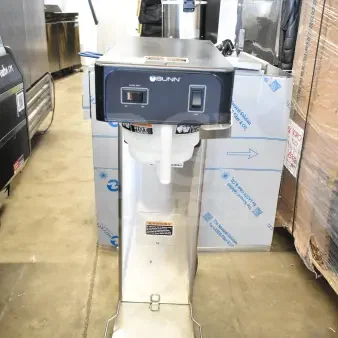 BRAND NEW 2025 Bunn TB3Q Iced Tea Brewer, 3-Gallon, Quickbrew, 120V, scratch & dent, model 36700.0013, stainless finish.
