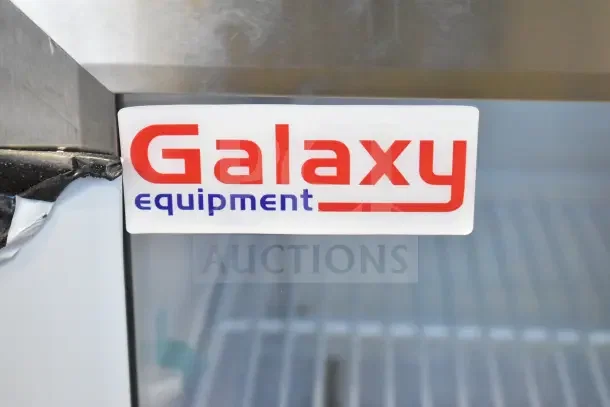 Galaxy 177CRG3B Black Countertop Display Merchandiser, brand new scratch and dent, 2.5 cu ft, 110-120V, 1 phase.