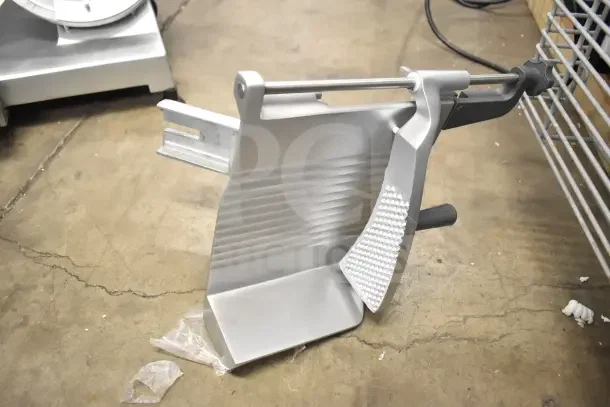 BRAND NEW Hobart Centerline EDGE10-11 10" Manual Meat Slicer, scratch and dent condition, with blade sharpener, 115V, 1 Phase.