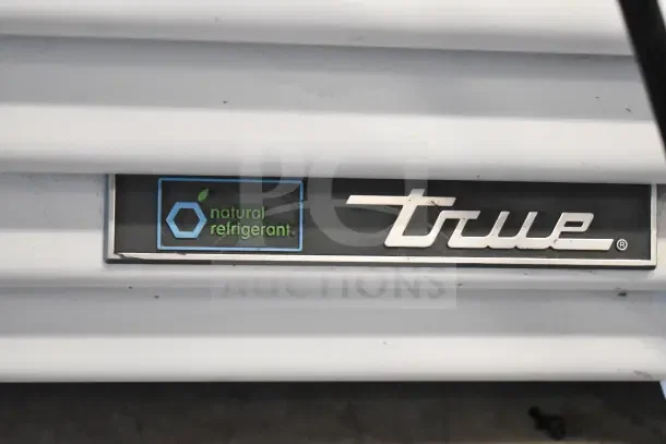2021 True TSCI-600R-G-PH cooler with natural refrigerant label shown. Single door, commercial reach-in. 115V, 1 phase.