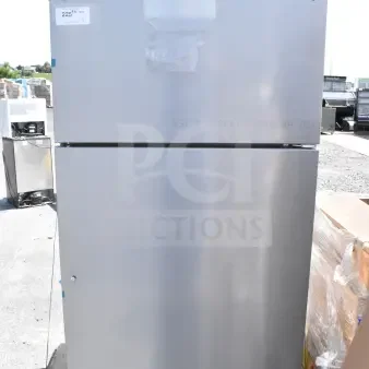 2025 Whirlpool 21MSTFATR6 Reach In Cooler Freezer, stainless steel finish, 115V, 1 Phase, model label visible.