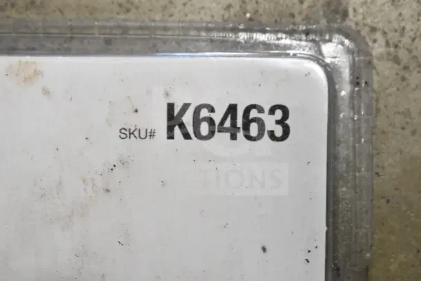 Package labeled with SKU# K6463, indicating a Freezer/Dry Storage Thermometer. Item is brand new.