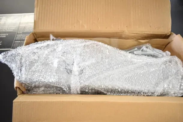 New Falcon SC81A Door Closer in box, sealed in bubble wrap. Includes mounting hardware.