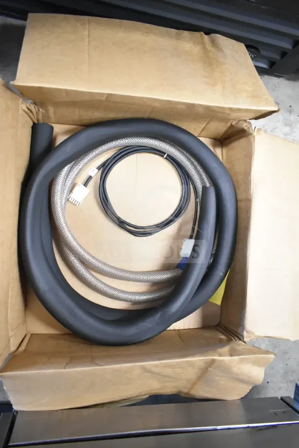 Brand new Follett Ice Manager Diverter Valve System and Ice Transport Tube Kit in box. Includes hoses and connectors.
