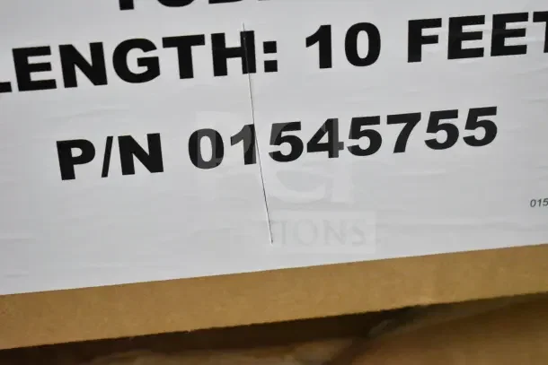 "New Follett Ice Manager Diverter Valve System in box, includes Ice Transport Tube Kit, part number 01545755, 10 feet length."