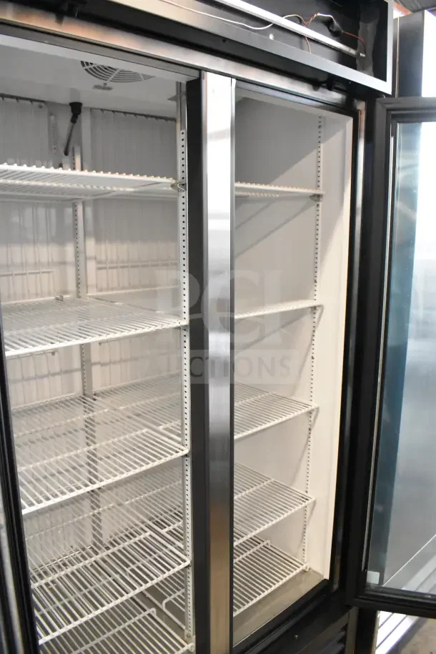 2025 True GDM-35F-HC Commercial 2 Door Reach In Freezer, brand new, 115 volts, 1 phase, scratch and dent condition.