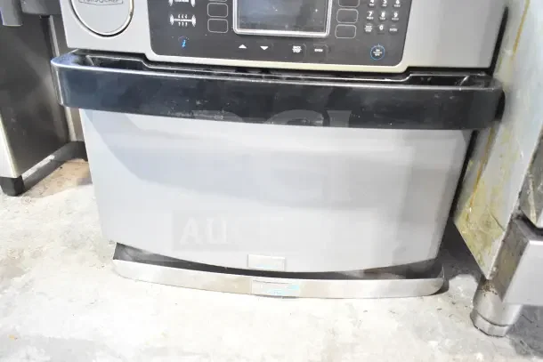 Turbochef ENC2 rapid cook oven, commercial countertop model. Electric, 208/240V, 1 phase. Control panel visible.