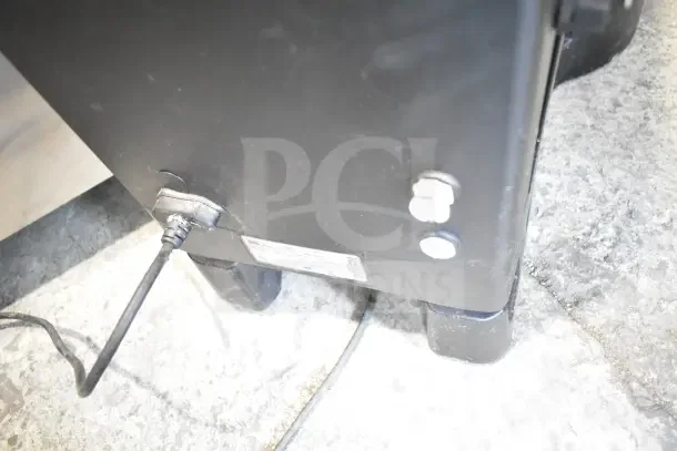Taylor X83684-12 frozen beverage mixing machine, 115V, 1 phase, with visible power cord and base, in used condition.