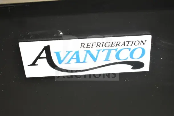 Brand new Avantco 178HBB95HC 95" black horizontal bottle cooler with minor scratches and dents. 115 volts, 1 phase.