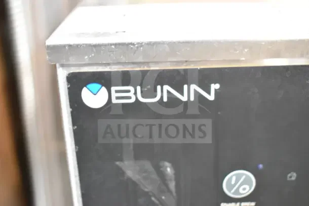 2019 Bunn IC3-DBC 45100.0100 Commercial Iced Tea Machine, 120V. Visible brand logo on the front panel.
