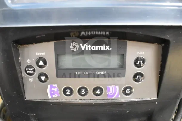 Vita-Mix The Quiet One Commercial Blender with sound enclosure. Features speed controls. Good condition.