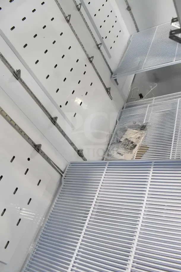 Migali C-72FM-HC 3 Door Commercial Freezer, scratch and dent, shelves included, 115/208-240V, 1 Phase.
