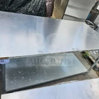 Stainless Steel Work Table with Undershelf. Durable stainless steel construction for long-lasting use!