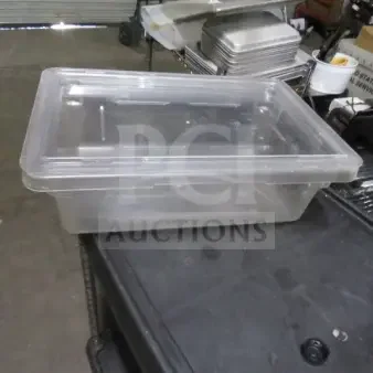 (x2) Cambro 3 Gallon Food Storage Container With Lid. 2XBID