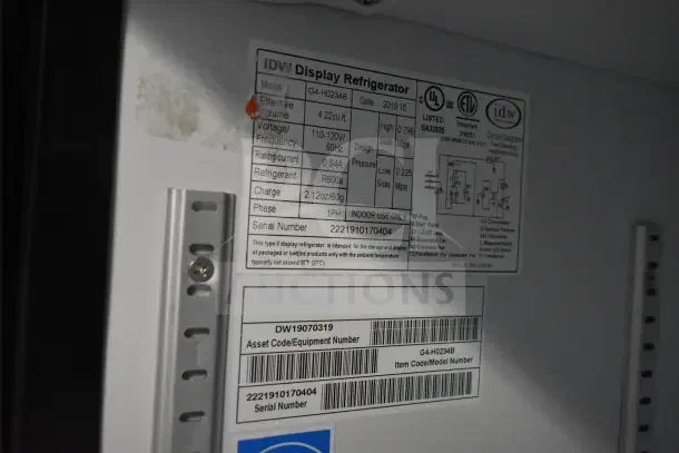2 2019 Idw G4-h0234b Commercial Single Door | #0014