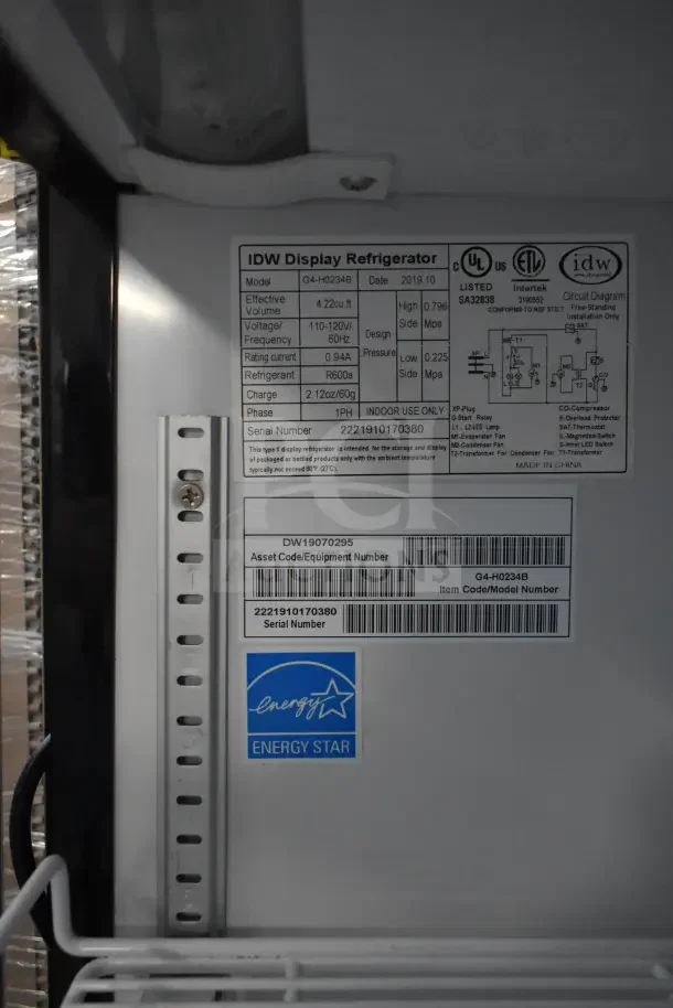 2 2019 Idw G4-h0234b Commercial Single Door | #0014