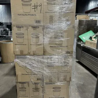 (x23) BRAND NEW PALLET!! With 23 Boxes Of Plastic Soup 24Oz  TPI Combo 240!!!! 23X Your Bid!!