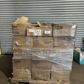 (x30) BRAND NEW MIXED PALLET!! With 25 Boxes Of 23236 7 Oz Ball Glasses!! 1 Box Of PILSNER 6Oz  C473ML Verres A Biere!! 4 Boxes Of White Plates!!  & MORE!! 30X Your Bid!!