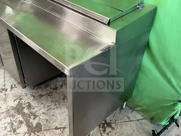 Delfield Pizza Prep Make Table Refrigerator | #0054
